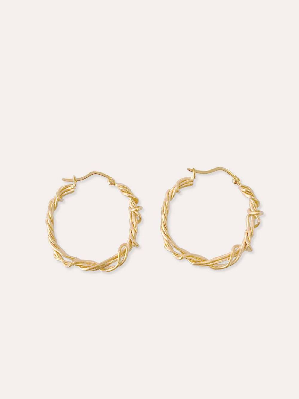 NEW COMPLETEDWORKS women's chance encounter vermeil wire earrings in gold